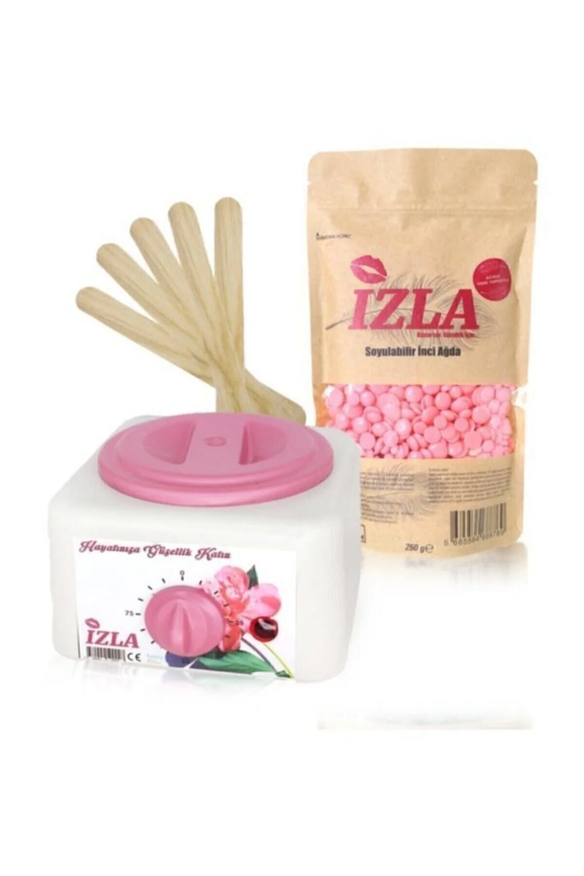 İzla Sir Ağda Makine + Pudralı Soyulabilen Boncuk Ağda + Spatula Seti 312546985742152" Ağda Ürünleri ve Makineleri Fiyatı