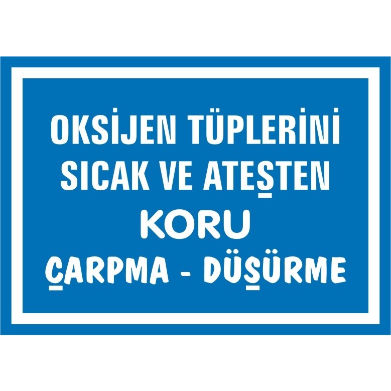 İzmir Serigrafi Oksijen Tüplerini Sıcak ve Ateşten Koru.Çarpma Düşürme 2.6 mm PVC Uyarı Levhası 25 x 35 cm SSD / Solid State Drive Fiyatı