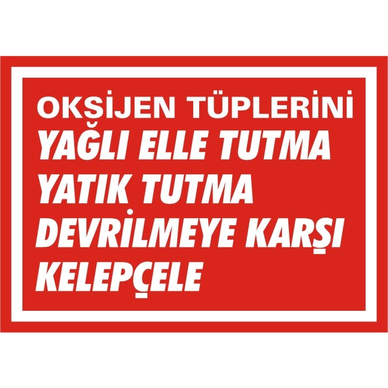 İzmir Serigrafi Oksijen Tüplerini Yağlı Elle Tutma Yatık Tutma Devrilmeye Karşı Kelepçele 2.6 mm PVC Uyarı Levhası 25 x 35 cm SSD / Solid State Drive Fiyatı
