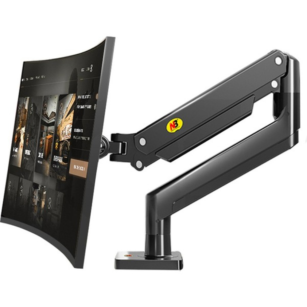 İzmir Tech North Bayou G40 22-40INÇ Amortisörlü Profesyonel Oyuncu Monitör Tutucu - Siyah Monitör Aksesuarları Fiyatı