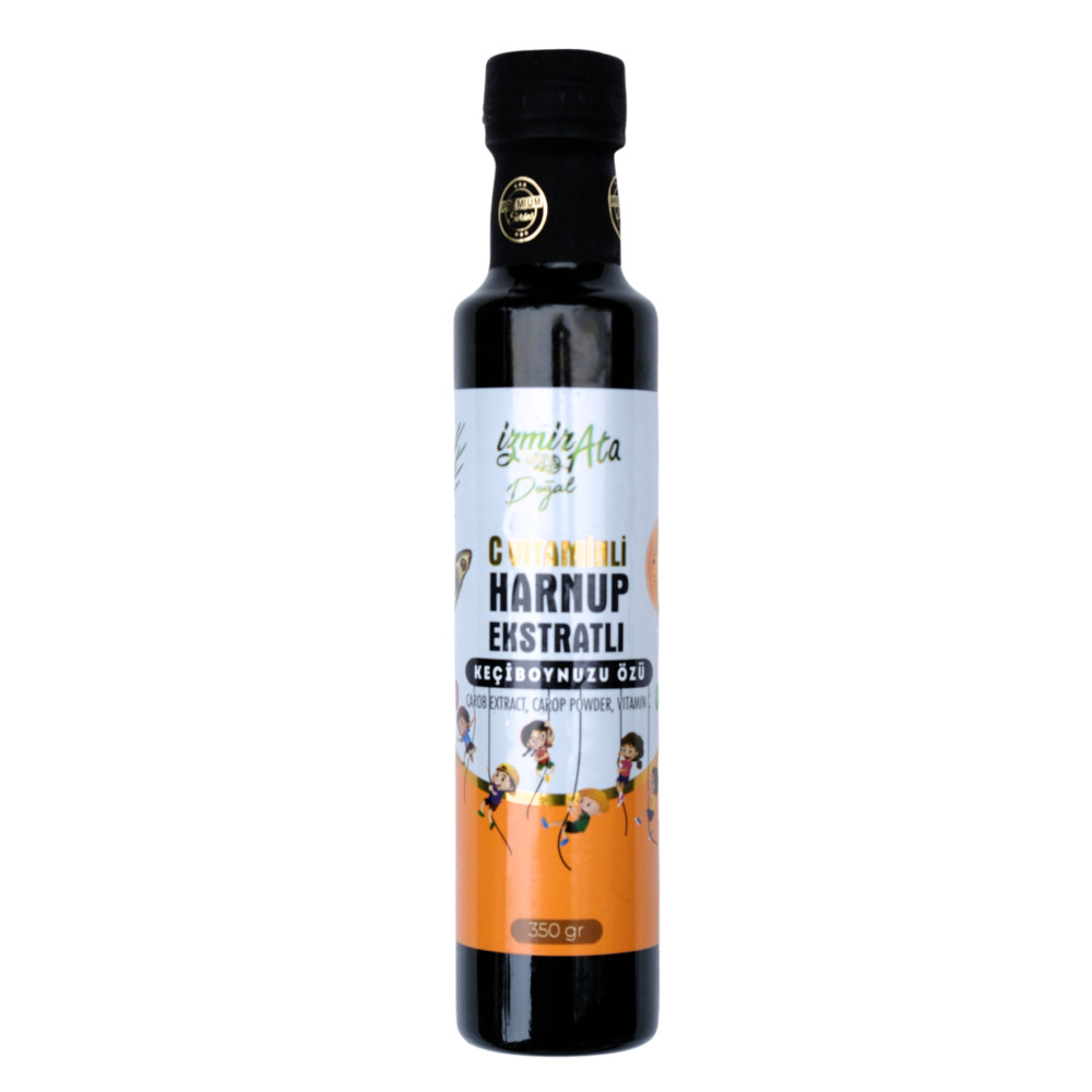 İZMİRATADOĞAL C Vitaminli Harnup Ekstraktlı Keçiboynuzu Özü-350 ml Organik Ürünler Fiyatı