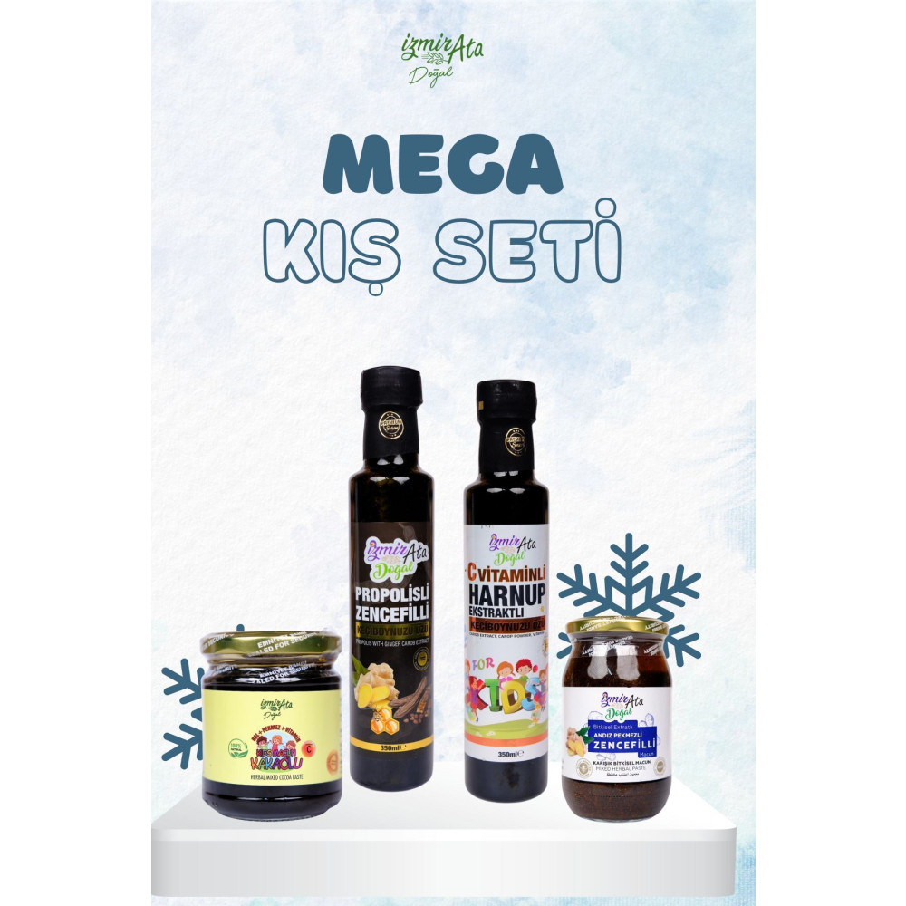 İZMİRATADOĞAL MEGA KIŞ SETİ (4LÜ PAKET ) Organik Ürünler Fiyatı