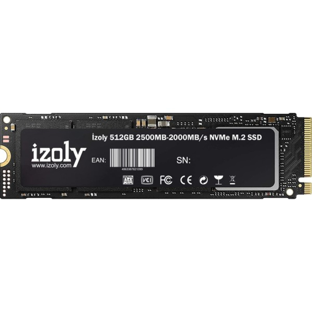 İzoly 512GB 2500MB-2000MB NVMe M.2 PCI-Express 3.0 SSD Oto Boyaları Fiyatı