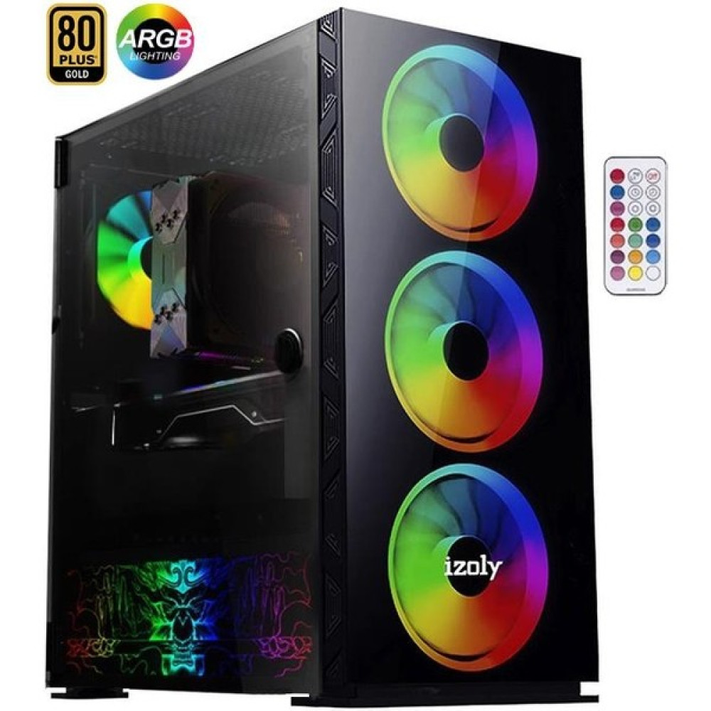 İzoly Athos İ5-12400F 16GB 512GB M.2 Nvme 1660S 6gb Oyuncu Masaüstü Bilgisayarı - Siyah Oto Boyaları Fiyatı