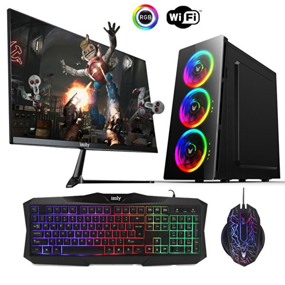 İzoly Dungeon Intel Core i5-3470 24" 16 GB RAM 256 GB SSD 500 GB HDD 4 GB Gt740 FreeDOS Masaüstü Oyun Bilgisayarı Masaüstü Bilgisayar Fiyatı