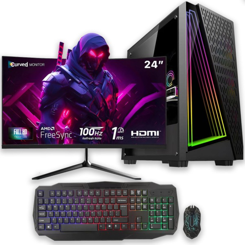 İzoly E-Vix Narcissus İ3-10100F 16GB 256GB M.2 Nvme Rx 580 8gb 24" Oyuncu Masaüstü Bilgisayarı Oto Boyaları Fiyatı