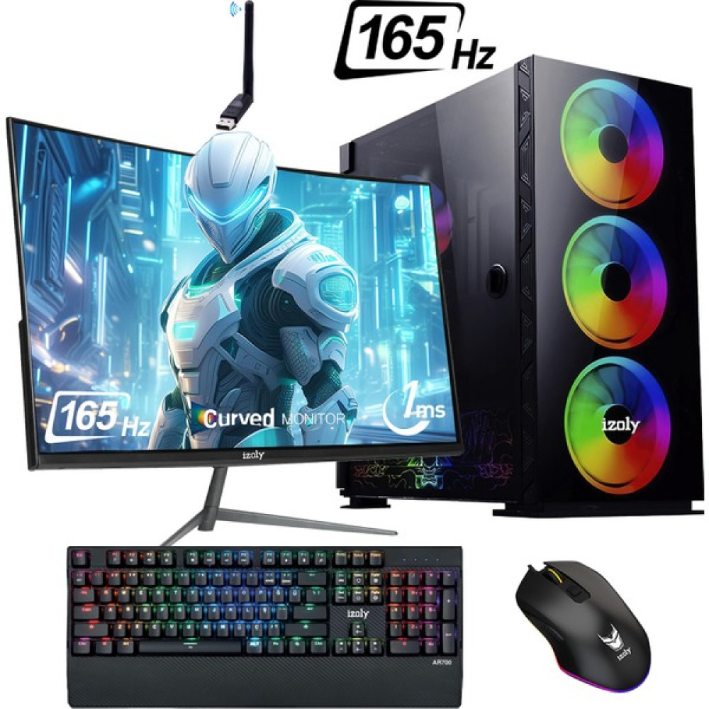 İzoly Eomer x İ5-12400F 32GB 512GB M.2 Nvme Msı Rtx 3060 2x 12GB 24" 165Hz Oyuncu Masaüstü Bilgisayarı Oto Boyaları Fiyatı