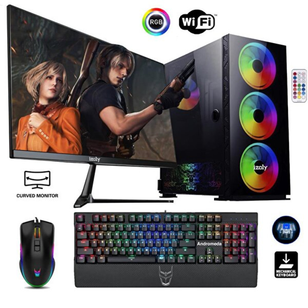 Izoly Hype Intel Core i9 13900K 27" 64 GB Ddr5 RAM 1 TB M.2 NVMe SSD 24 GB Rtx4090 FreeDOS Masaüstü Oyun Bilgisayarı Masaüstü Bilgisayar Fiyatı