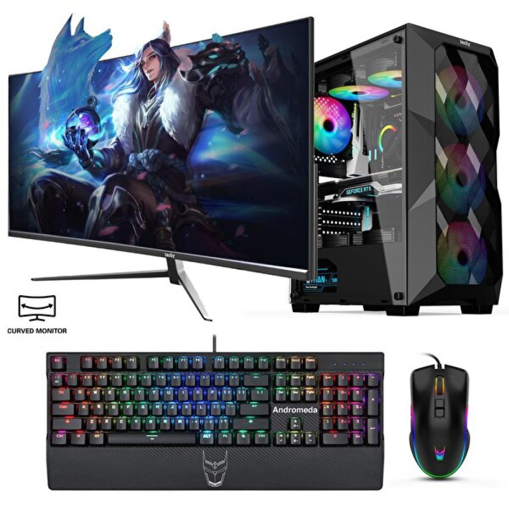İzoly Lairon Y Intel Core i5 12400F 27" 16 GB RAM 512 GB M.2 NVMe 8 GB Rx580 Masaüstü Oyun Bilgisayarı Masaüstü Bilgisayar Fiyatı
