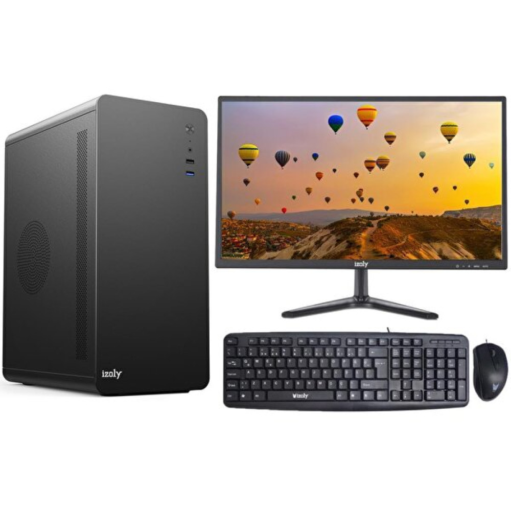 İzoly M111 Intel Core i5 3470 22" 16 GB RAM 256 GB SSD FreeDOS Masaüstü Bilgisayar Masaüstü Bilgisayar Fiyatı