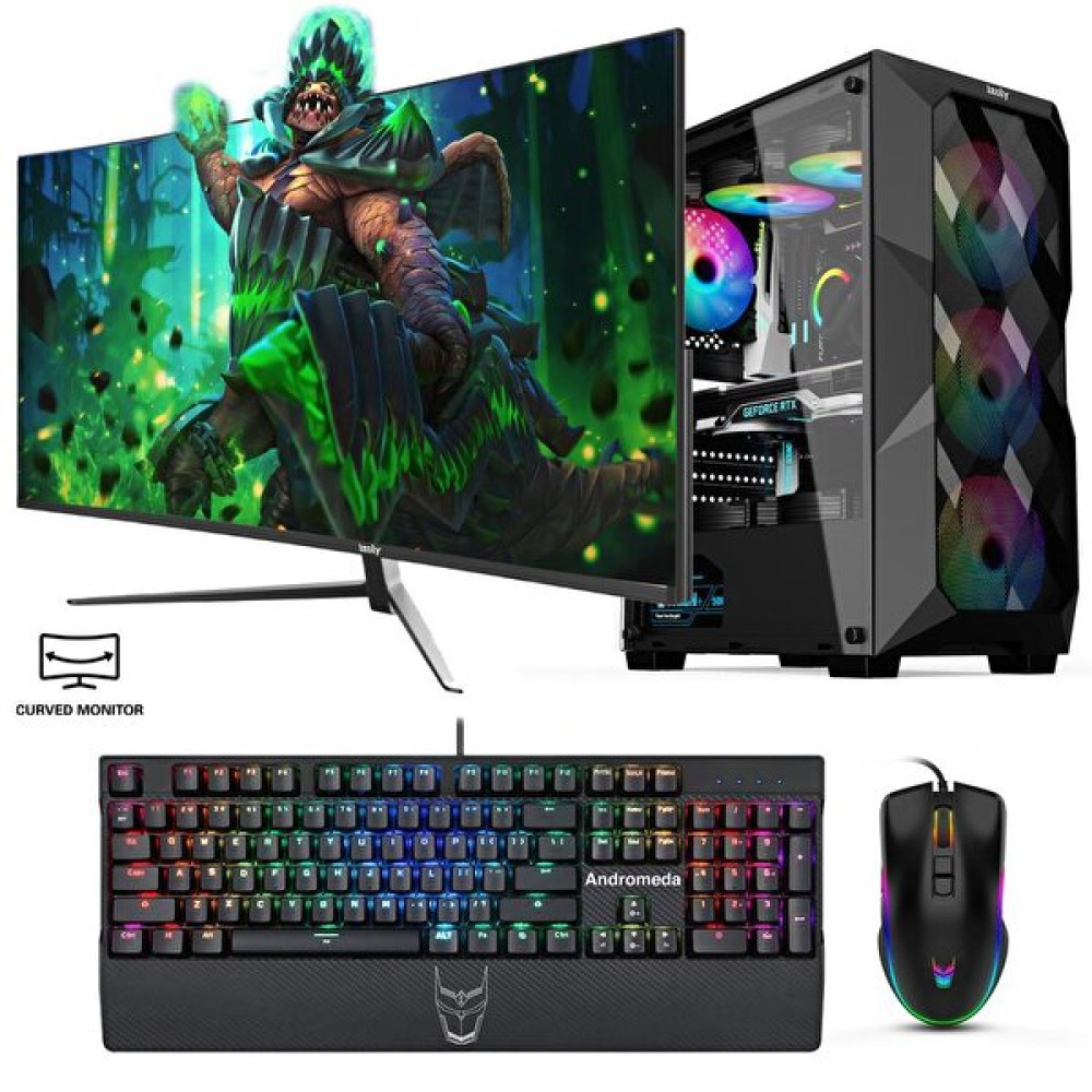 İzoly Mareep Y i5 12400F 27" 16 GB RAM 512 GB M.2 NVMe SSD 6 GB Rtx2060S 165 Hz FreeDOS Masaüstü Oyun Bilgisayarı Masaüstü Bilgisayar Fiyatı