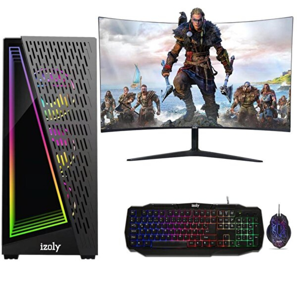 İzoly Spectre YZ i5 4590 24" 16 GB RAM 512 GB SSD RX 580 FreeDOS Masaüstü Oyun Bilgisayarı Masaüstü Bilgisayar Fiyatı