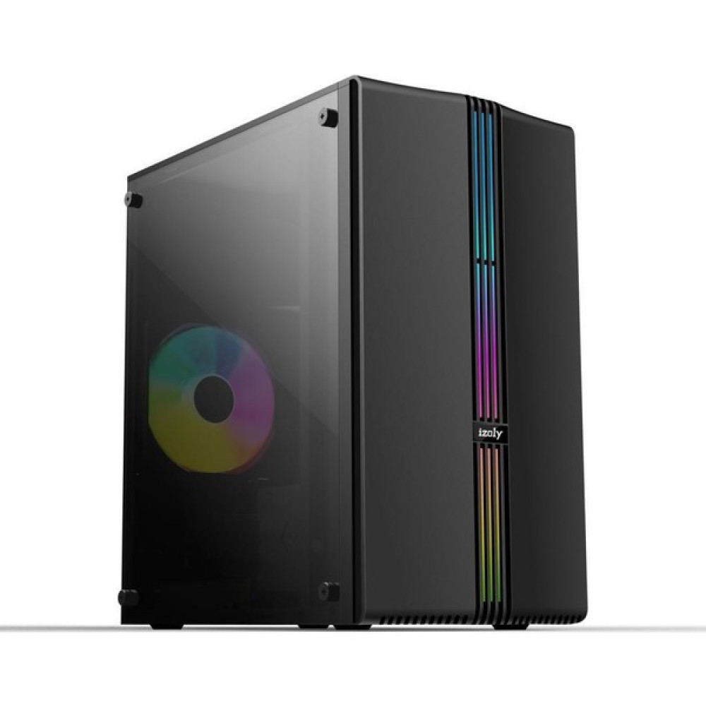 Izoly Tuffy M3 1x Rbw Fan + Argb Strip LED USB 3.0 Temperli Cam Oyuncu Kasası-Psu'suz PC Kasaları Fiyatı