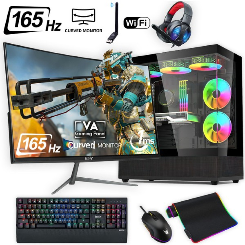 İzoly Ventus 509 x Ryzen 7 5700X 16GB 512GB M.2 Nvme Rtx 3060 8gb 24" 165 Hz Oyuncu Masaüstü Bilgisayarı Oto Boyaları Fiyatı