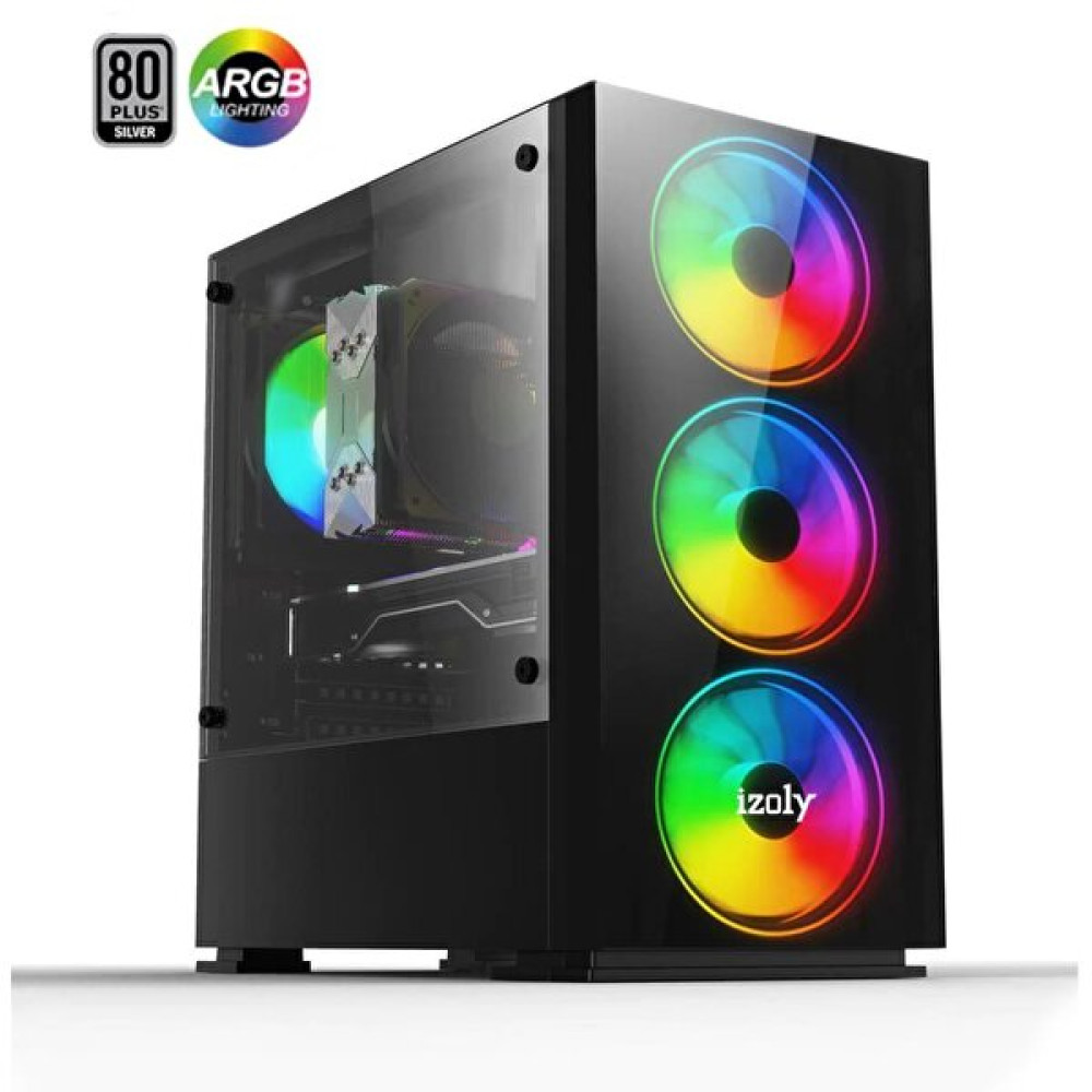 İzoly Weplay Intel Core i5 10400F 16 GB RAM 512 M.2 SSD 4 GB RX 550 FreeDOS Oyun Bilgisayarı Masaüstü Bilgisayar Fiyatı