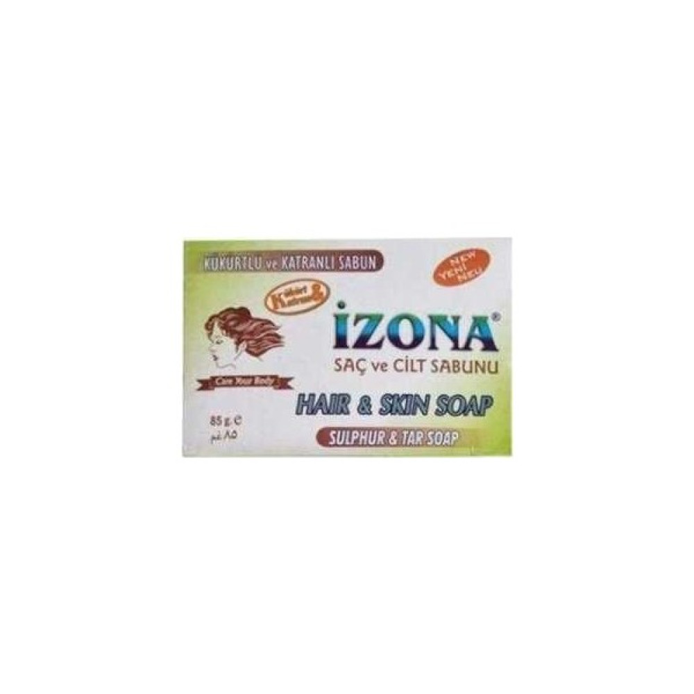 İzona Kükürtlü ve Katranlı Sabun 85 gr Sabunlar Fiyatı