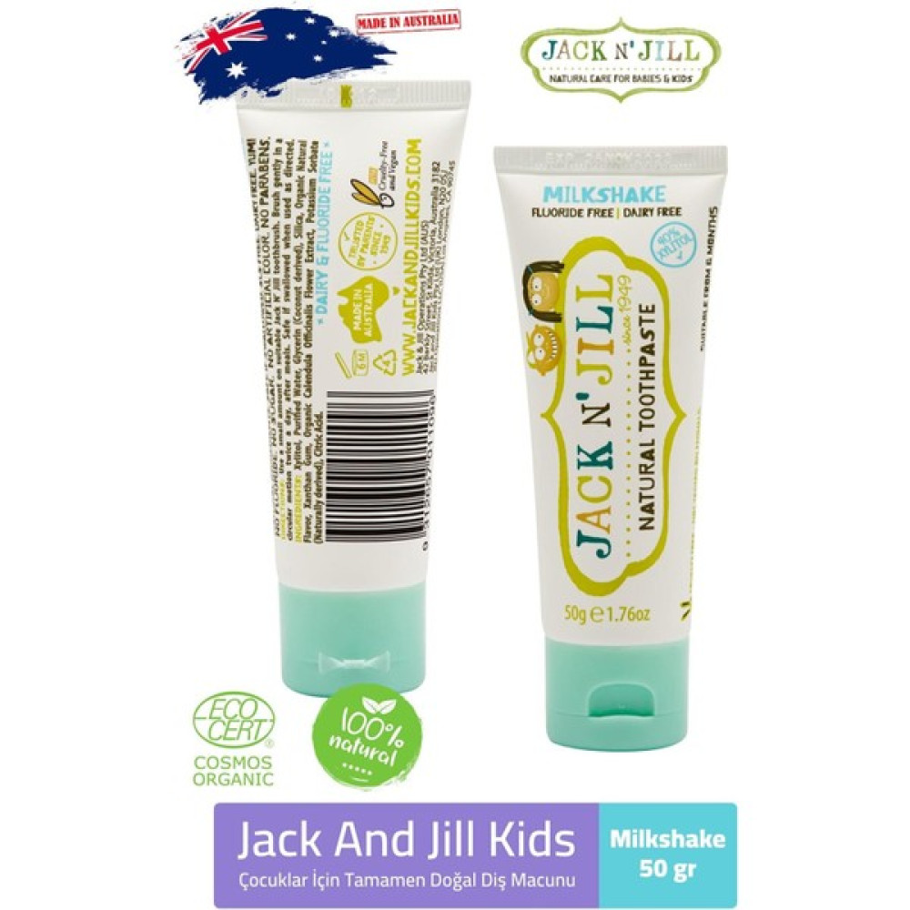 Jack And Jill Jack N Jıll Doğal Milkshake Aromalı Diş Macunu Oto Boyaları Fiyatı