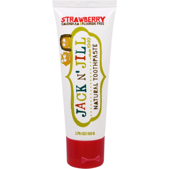 Jack And Jill Kids Çocuklar Için Tamamen Doğal Çilek Aromalı Diş Macunu 50 gr Diş Macunları Fiyatı