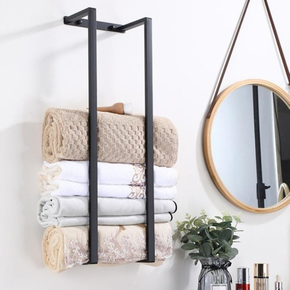 Jack Arti Duvara Monte Metal Banyo Mutfak Havluluk - Havluluk Depolama Organizer - Havlu Askısı - Beyaz Havluluk Fiyatı