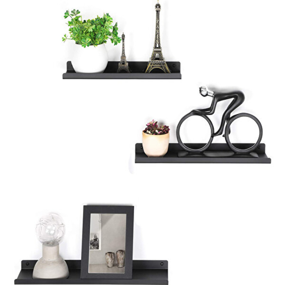 Jack Arti Metal Dekoratif Tekli Duvar Rafı Modern Duvar Rafı - 40 cm Kitaplık - Duvar Rafı & CD / DVD Rafı Fiyatı
