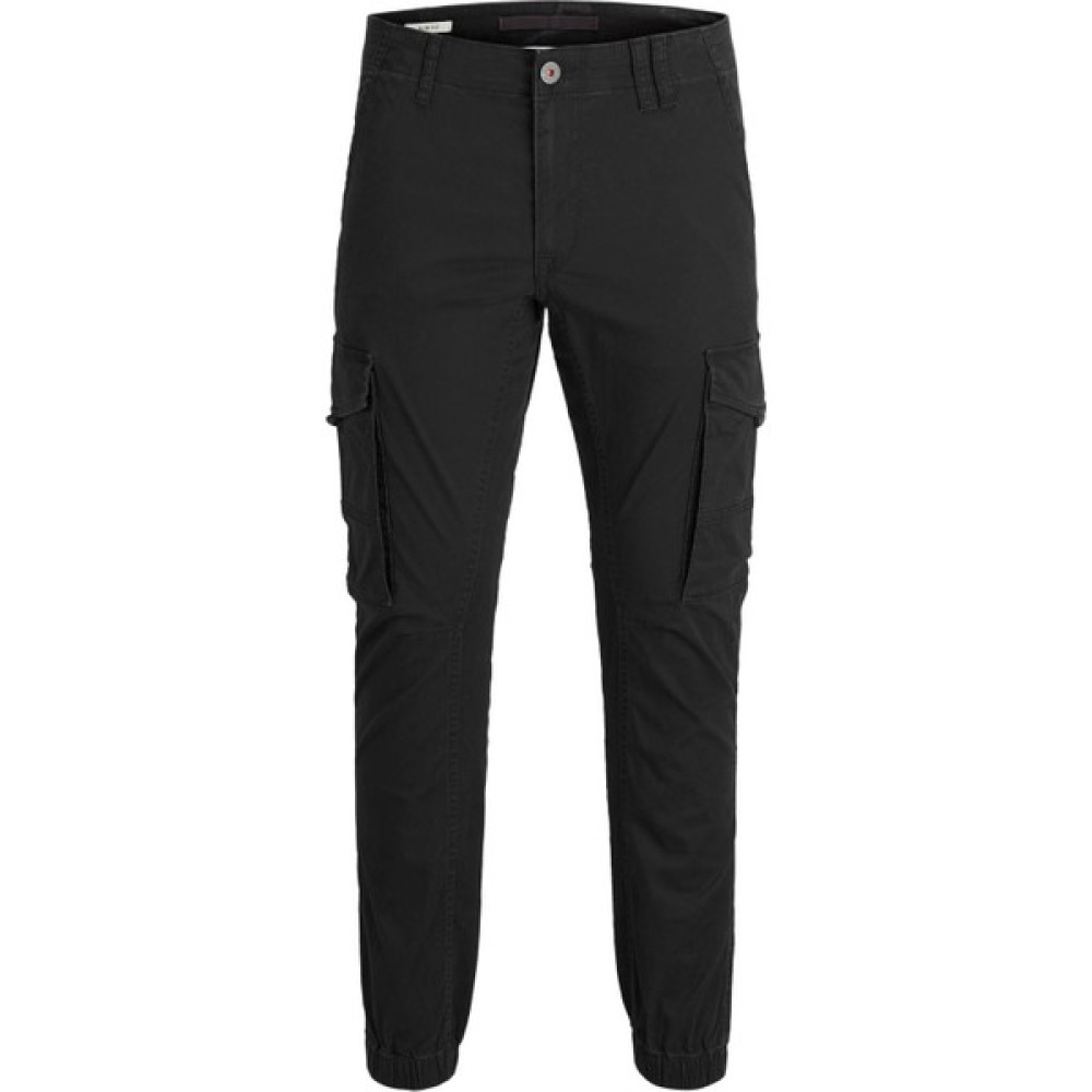 Jack & Jones 12139912_Jjipaul J Normal Bel Normal Kalıp Düz Siyah Erkek KargoPantolon Erkek Jeans / Kot Pantolon Fiyatı
