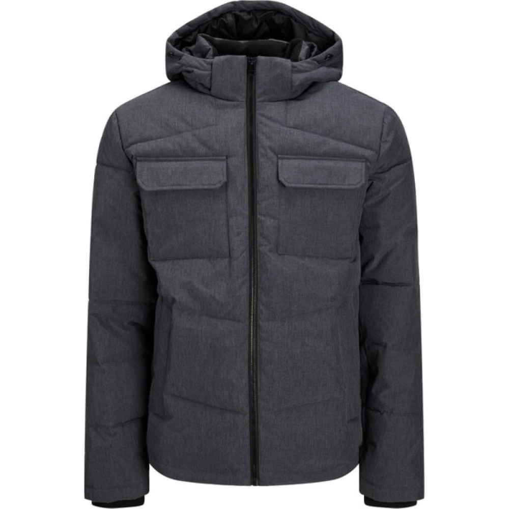 Jack & Jones Brady Sn Erkek Gri Kapüşonlu Şişme Mont Erkek Mont Fiyatı