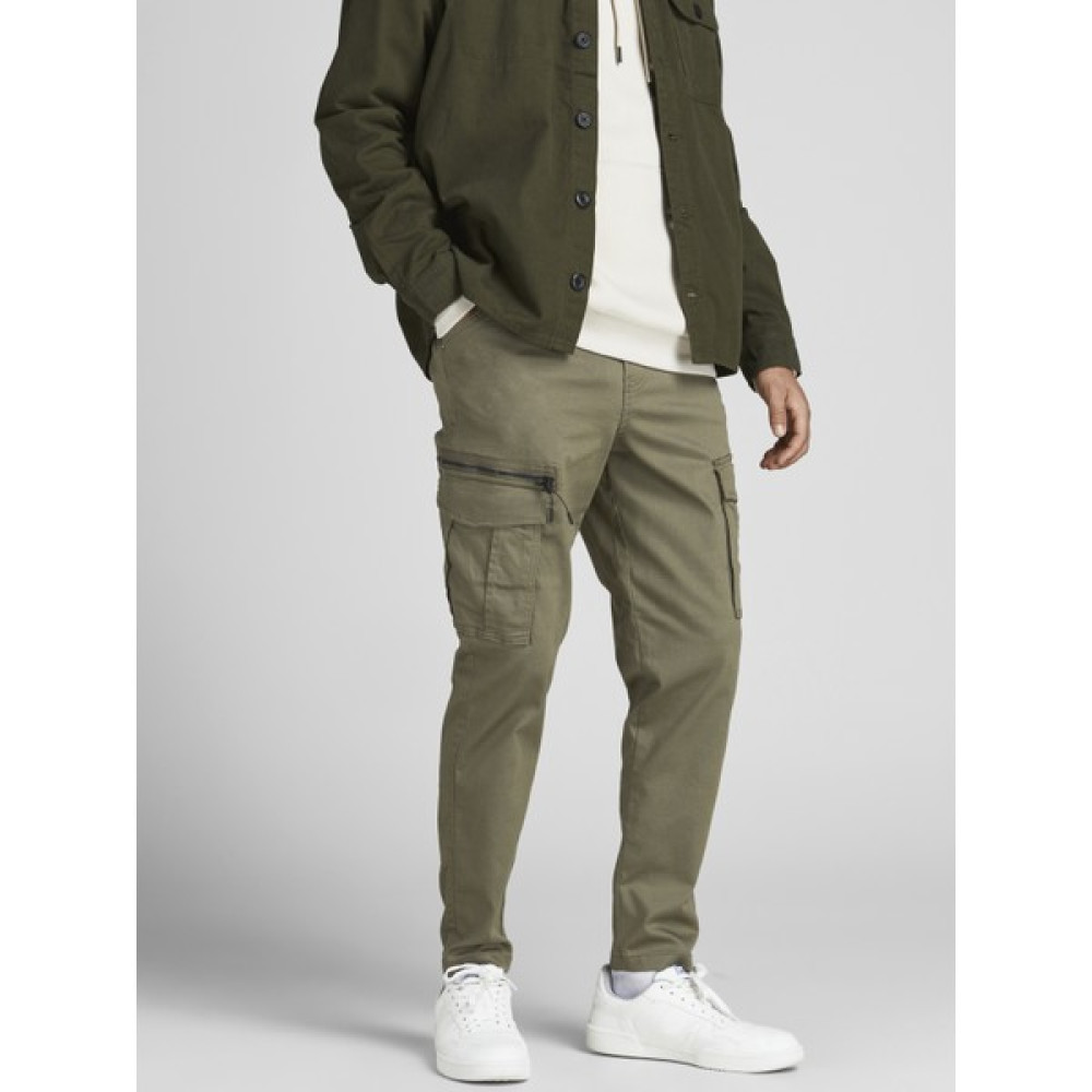 Jack & Jones Düz Renk Kargo Pantolon-12194246 Erkek Pantolon Fiyatı