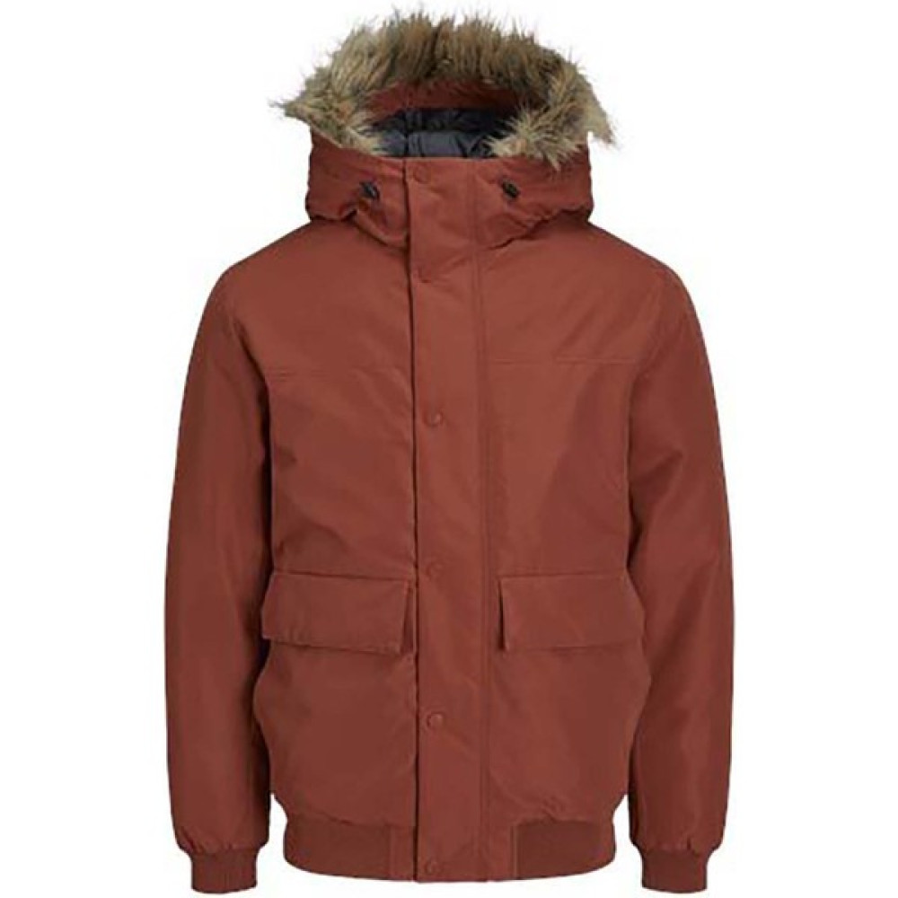 Jack & Jones Erkek Jjchamp Kapüşonlu Mont 12236822 Tarçın Erkek Mont Fiyatı