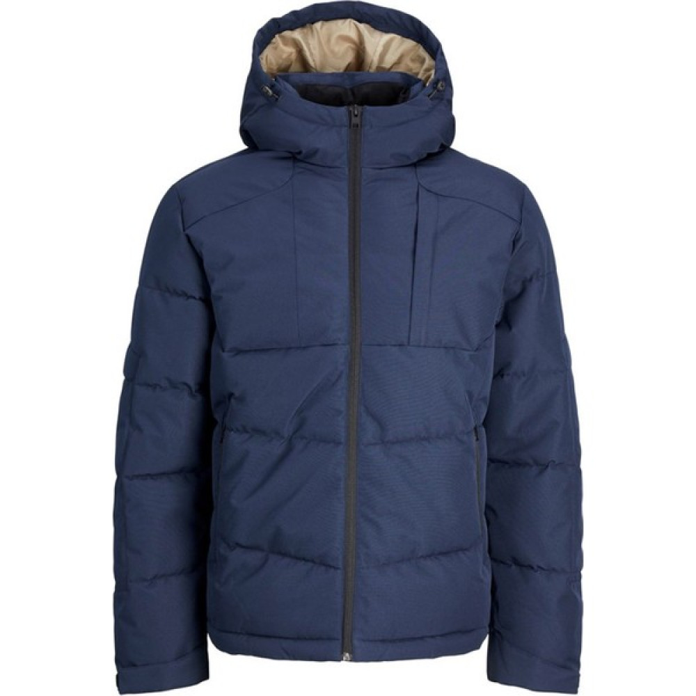 Jack & Jones Jack &amp; Jones Jcootıs Puffer Pls Lacivert Erkek Mont Erkek Mont Fiyatı