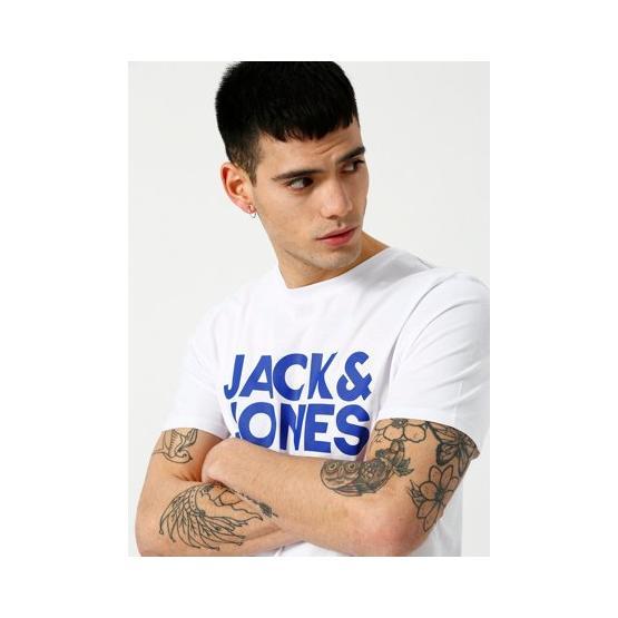 Jack & Jones Jjecorp Beyaz Erkek T-shirt