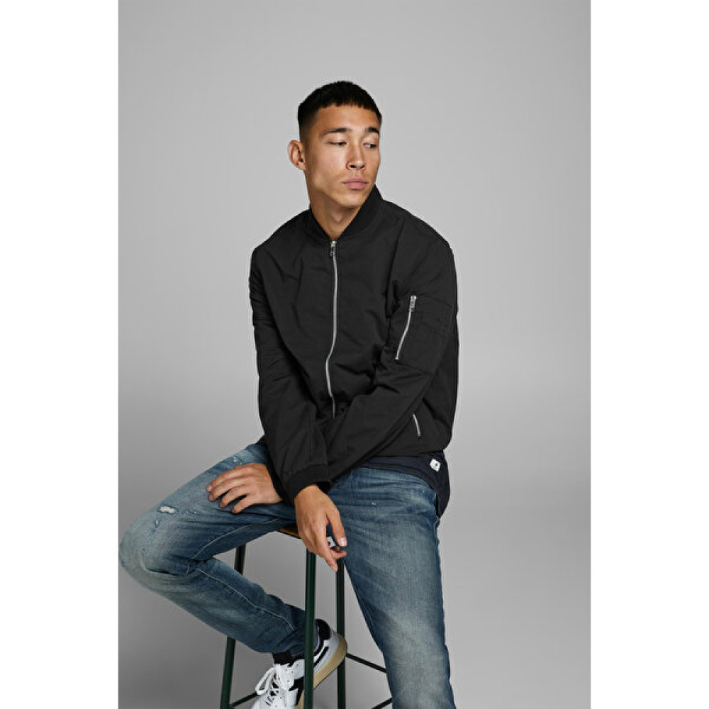 Jack & Jones Rush Bomber Erkek Siyah Ceket Erkek Mont Fiyatı