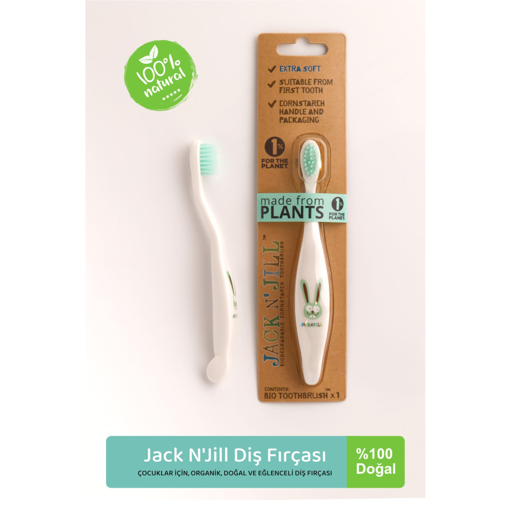Jack NJill Bio Toothbrush Bunny Bebek Diş Fırçası Fiyatı
