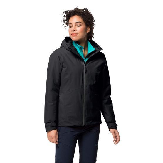 Jack Wolfskin Argon Storm Siyah Kadın Ceket