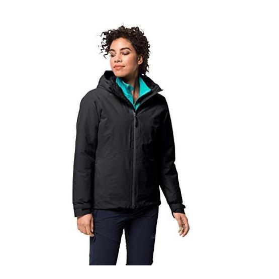 Jack Wolfskin Argon Storm Siyah Kadın Ceket