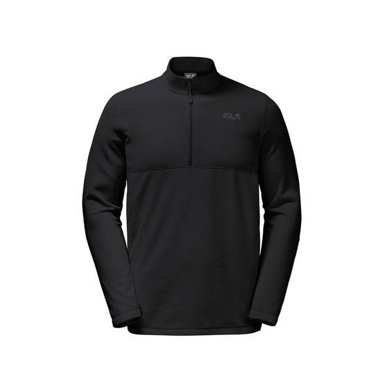 Jack Wolfskin Gecko Siyah Erkek Polar