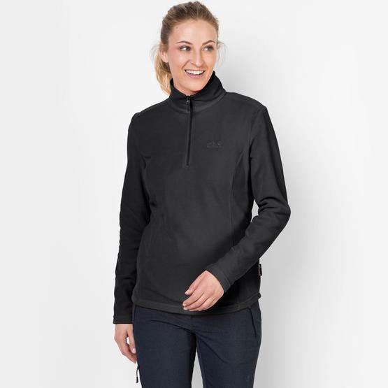 Jack Wolfskin Gecko Siyah Erkek Polar