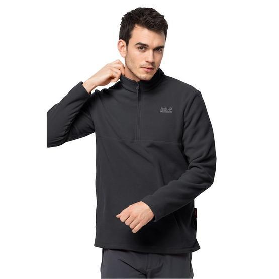 Jack Wolfskin Gecko Siyah Erkek Polar