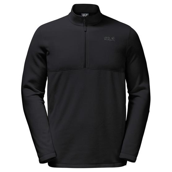 Jack Wolfskin Gecko Siyah Erkek Polar