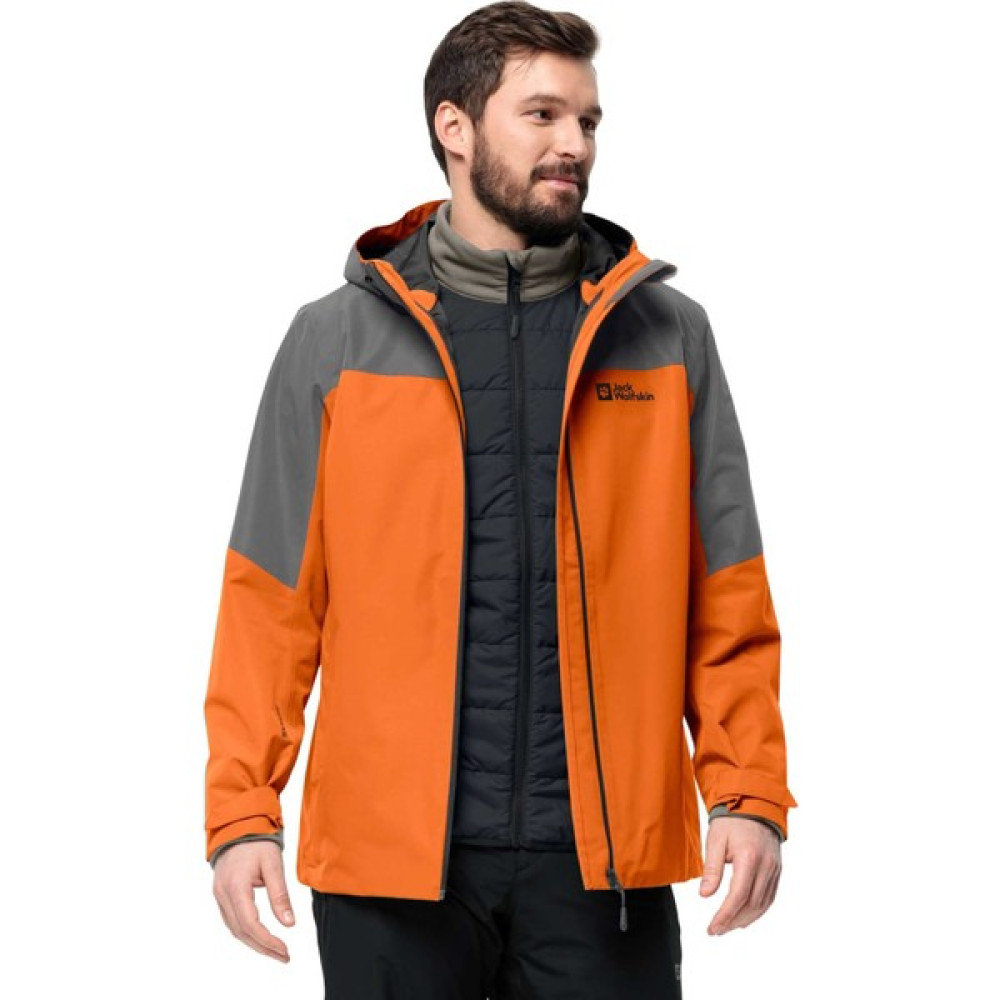 Jack Wolfskin Glaabach 3in1 Erkek Outdoor Mont 1115291-6185 1115291-6185011 Mont (Outdoor) Fiyatı