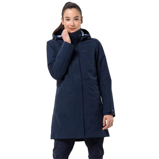 Jack Wolfskin Iceguard Siyah Kadın Outdoor Mont