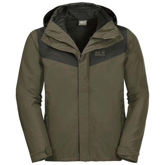 Jack Wolfskin JCK1110711-4690 Arland 3 in 1 M Erkek Ceketi