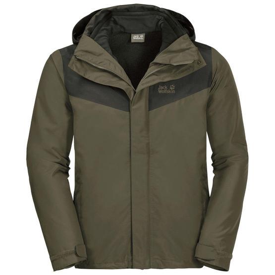 Jack Wolfskin JCK1110711-4690 Arland 3 in 1 M Erkek Ceketi