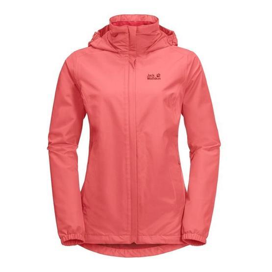 Jack Wolfskin Stormy Point Siyah Kadın Outdoor Mont