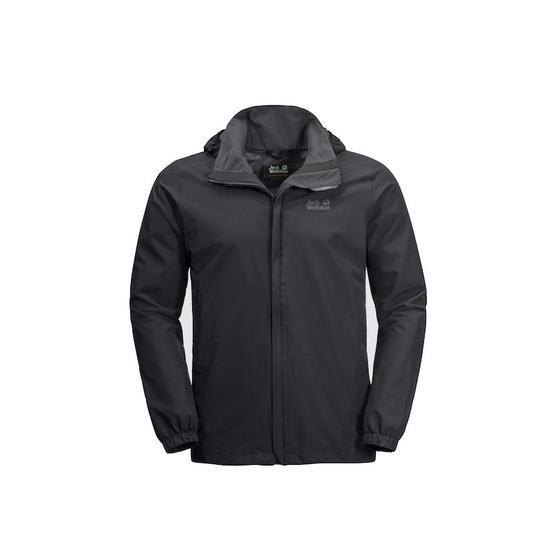 Jack Wolfskin Stormy Point Siyah Kadın Outdoor Mont