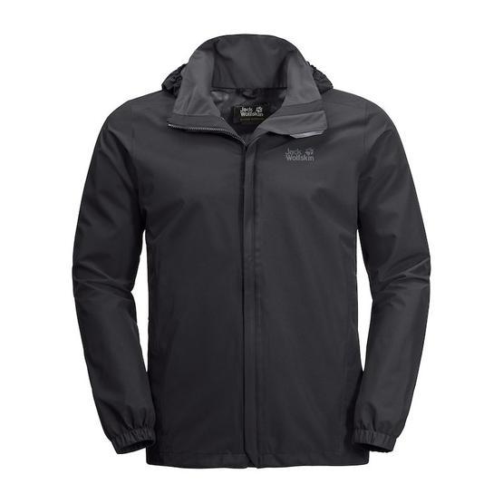 Jack Wolfskin Stormy Point Siyah Kadın Outdoor Mont