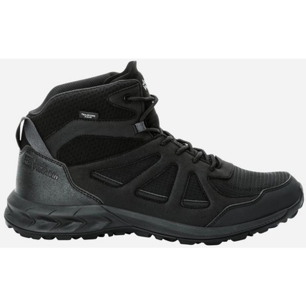 Jack Wolfskin Woodland 2 Texapore Mid M Siyah Erkek Outdoor Ayakkabı 4051261_6000 Trekking Ayakkabısı & Botu Fiyatı