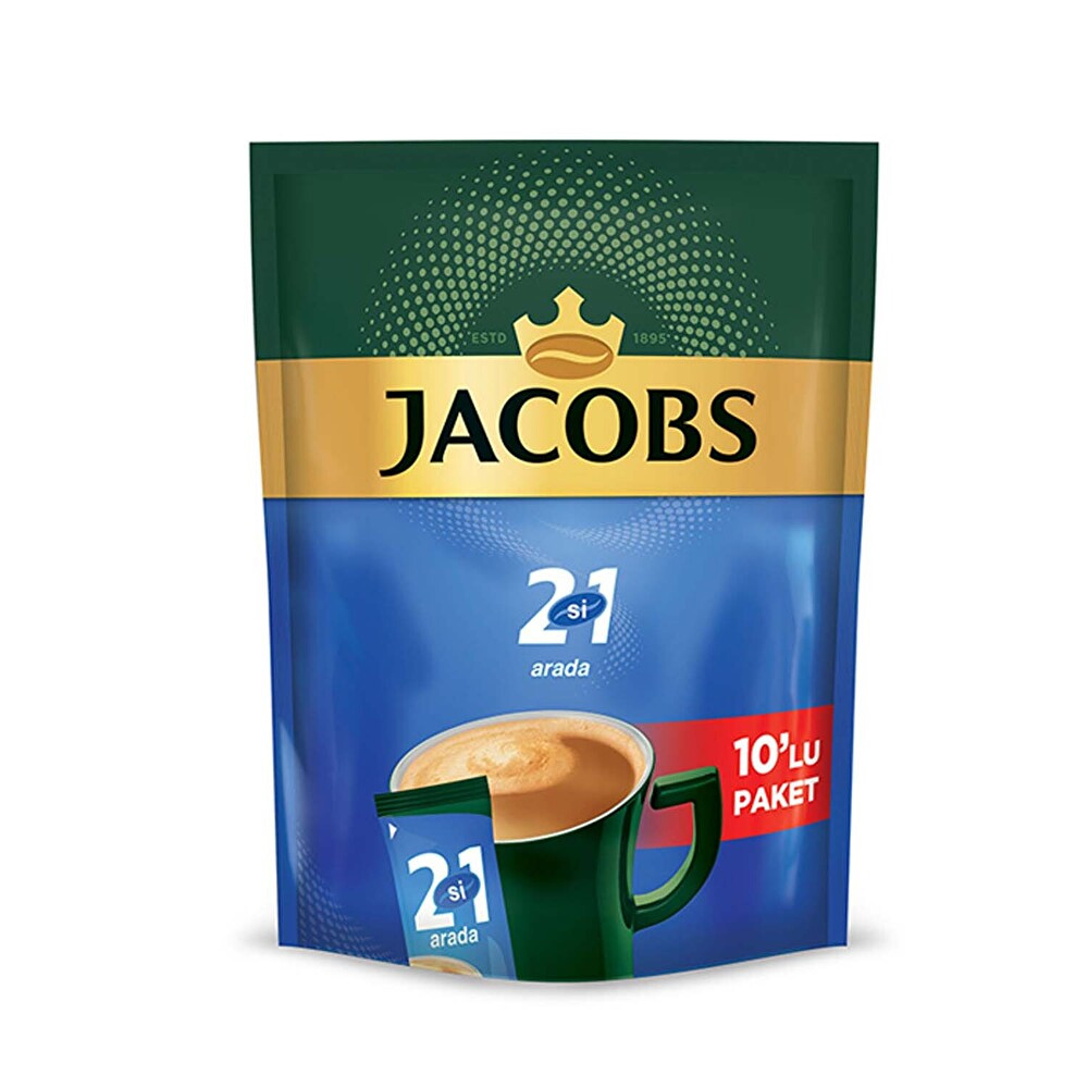 Jacobs 2'si 1 Arada 10'lü Paket Kahve Fiyatı