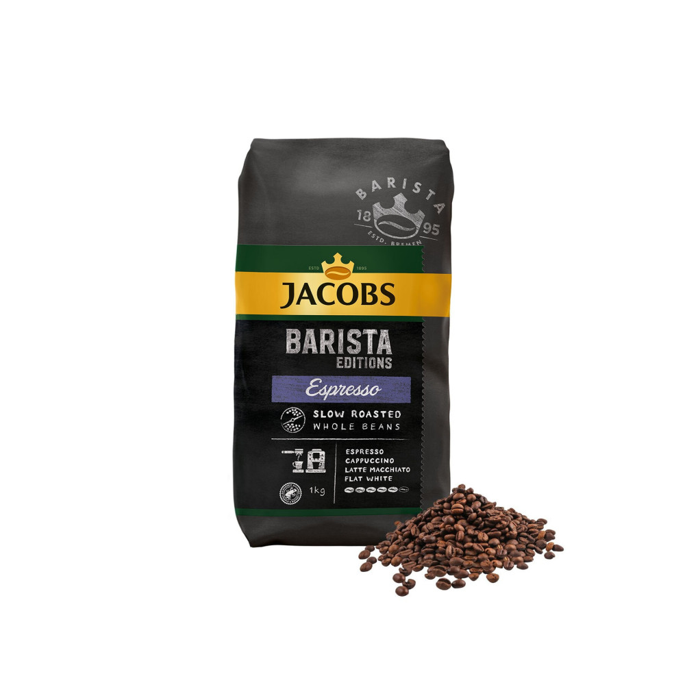 Jacobs Barista Editions Çekirdek Kahve %100 Arabica Espresso 1kg Çekirdek Kahve Beden Kahve Fiyatı