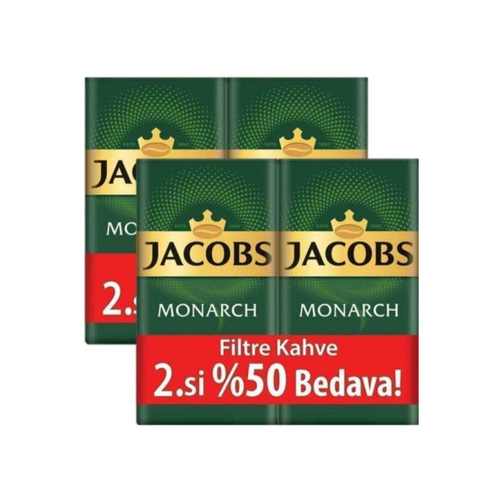Jacobs Monarch Filtre Kahve 2 X 500 gr (2Lİ SET) 2 Kg Kahve Fiyatı