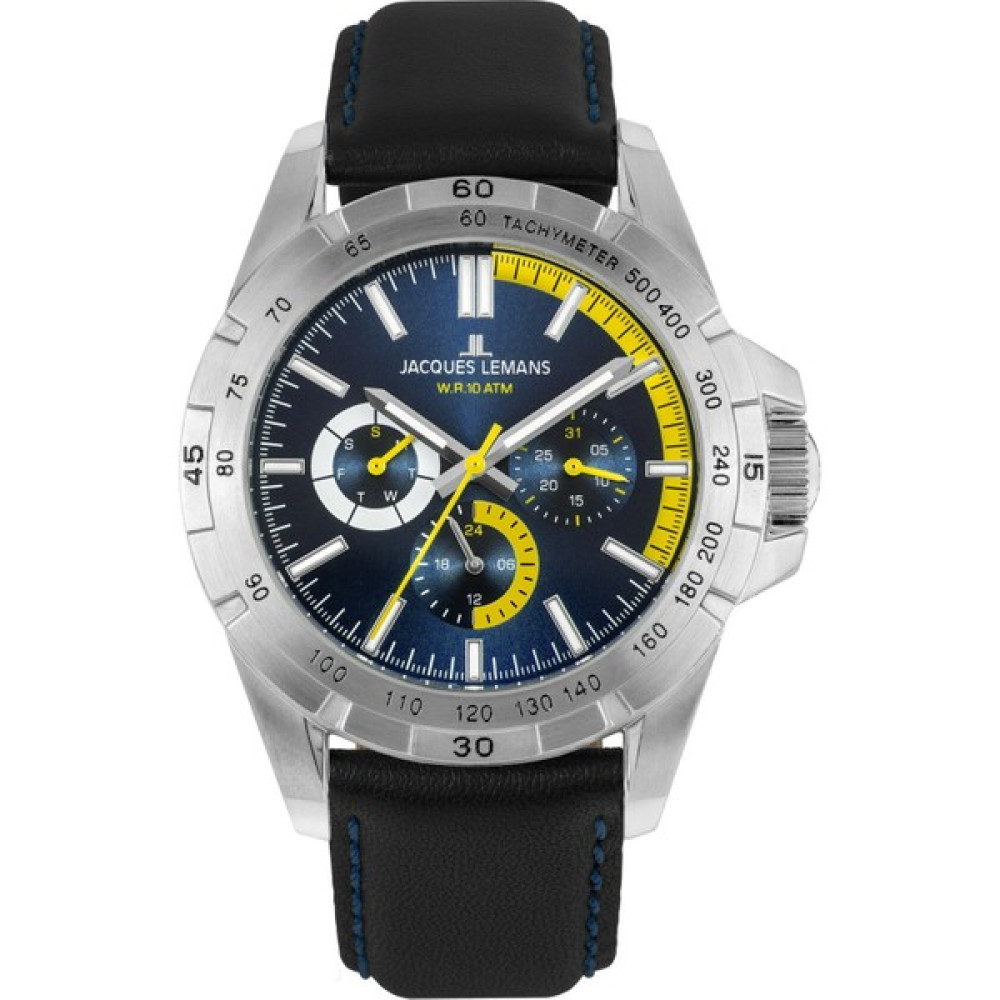 Jacques Lemans Sport 42-11C Erkek Kol Saati - Renkli Kol Saatleri Fiyatı